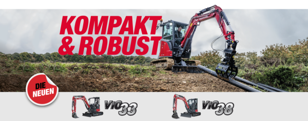 Neue ViO-Modelle - Yanmar Neue ViO-Modelle - Yanmar